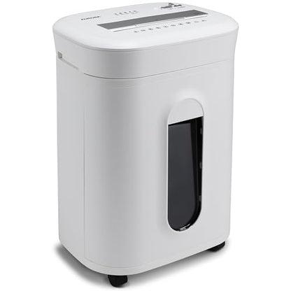 Aurora High-Security 10-Sheet Micro-Cut Paper and Credit Card Shredder with 6 Gallon Pullout Basket / 60 Mins Running Time/Security Level P-5 - style: 10-Sheet MicroCut / P5