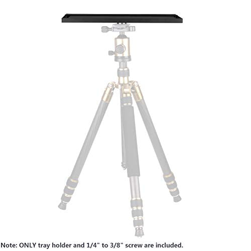 NEEWER Laptop Notebook Pallet Projector Tray Holder, 1/4" to 3/8" Screw - size: 34*24*1.3cm