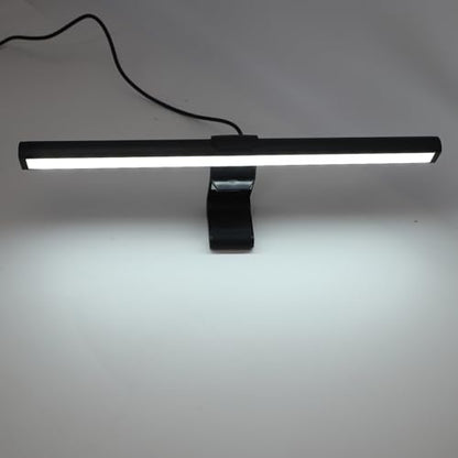 Anti Glare Computer Screen Lamp Dimmable Eye Care Light Bar for Working, Asymmetrical Light Source for Enhanced Focus At Computer, ABSPower 5W