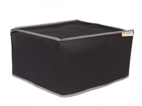 Printer Dust Cover, Nylon Printer Dust Cover Compatible with HP Smart Tank 515, 519 and 551 Printers, Anti Static and Waterproof Cover by Perfect Dust Cover (Black Grey, 17.6''W x 14.2''D x 6.2''H) - color: Black / Grey, size: 17.6''W x 14.2''D x 6.2''H
