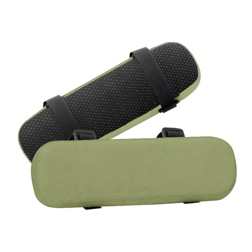 MOSISO Chair Armrest Pads, Home/Office Chair Arm Rest Covers, Olive Green - color: Olive Green