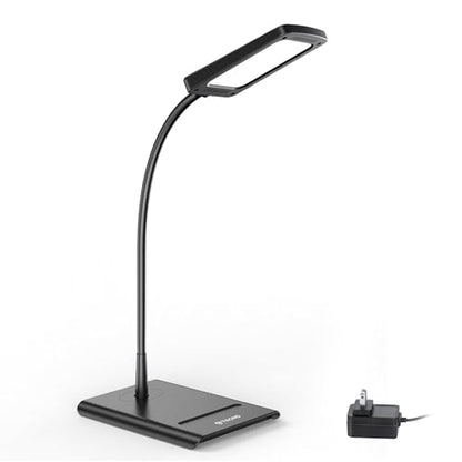 TROND Desk Lamp, Dimmable Eye-Caring Table Lamp, Memory Function, Black - color: Black