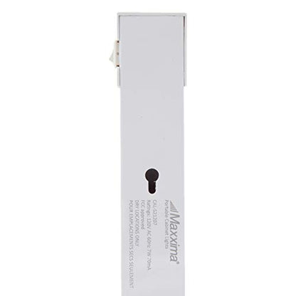 Maxxima 18 in. LED Under Cabinet Light, 900 Lumens Warm White 3000K | Undermount Lighting Fixture for Kitchen, Closet, and Bedroom, On/Off Switch, Plug in - size: 18 Inch