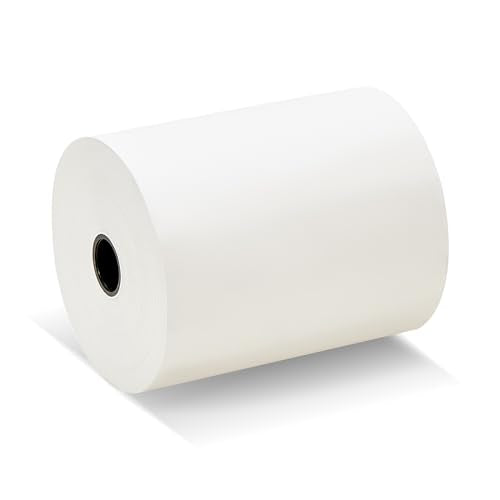 CLOVER POS 3-1/8" x 230' THERMAL RECEIPT PAPER BPA FREE - 50 NEW ROLLS - size: 3-1/8" x 230' Thermal