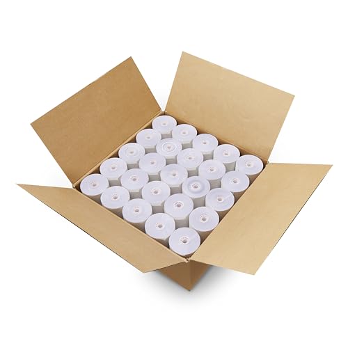3 X 65' 3-ply White/Canary/Pink Carbonless Kitchen Paper 50 Rolls TMU 220, 50 Rolls - size: 3" x 65' 3-Ply W/C/P