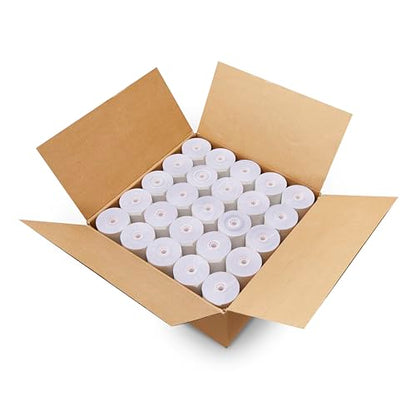 3 X 65' 3-ply White/Canary/Pink Carbonless Kitchen Paper 50 Rolls TMU 220, 50 Rolls - size: 3" x 65' 3-Ply W/C/P