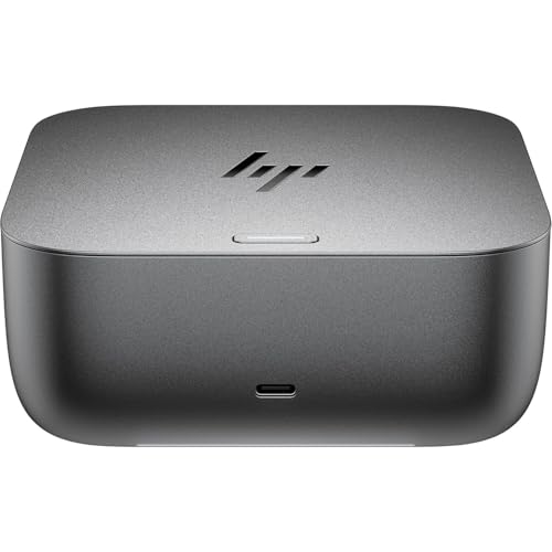 HP 280W Thunderbolt 4 Ultra Dock Port Replicator Bundle w/DKZ Hub (Universal Thunderbolt/USB-C Docking Station, Single Cable for Charging, Data Transfers to Any Brand Laptop) - style: 280W Thunderbolt 4