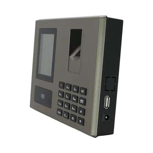 Fingerprint Time Clock, FA03 Attendance Machine Face Fingerprint Password Employee Check-in Device Recognition Apparatus Punch Card Equipment,