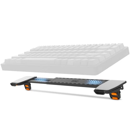 GPG2 ESC Flip PRO Keyboard Stand for Desk (3rd Gen) – Extendable Width, 4 Adjustable Angles, Attaches to Your Keyboard – Compatible with Apple Magic Keyboard, Logitech & Full-Size Flat-Back Models