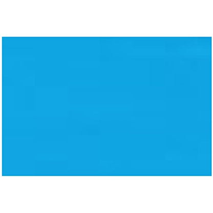 Colonial Cards: 100 Color Cardstock 5" x 8" Index Cards, Medium Blue, Unruled - color: medium blue