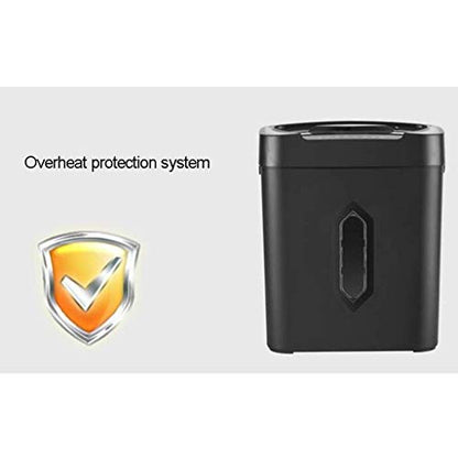 Paper Shredder, Auto Feed, Sheet Capacity, Super Cross-Cut, Small Household Portable, Credit Card/Staples