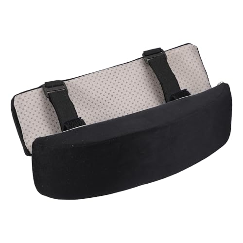 PATIKIL Office Chair Arm Pads 1Pair Office Chair Arm Cover 30x8x5cm Black - color: Black
