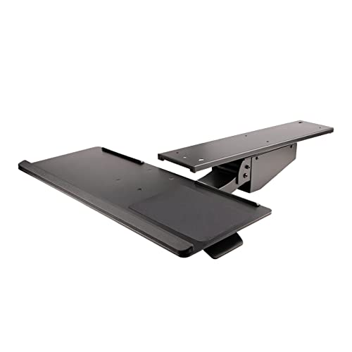 StarTech Under Desk Keyboard Tray, 10" x 26" Platform (KBTRAYADJ2) | Full Motion & Height Adjustable Keyboard and Mouse Tray, Mount Computer, Pad Wrist Rest - style: Full Motion