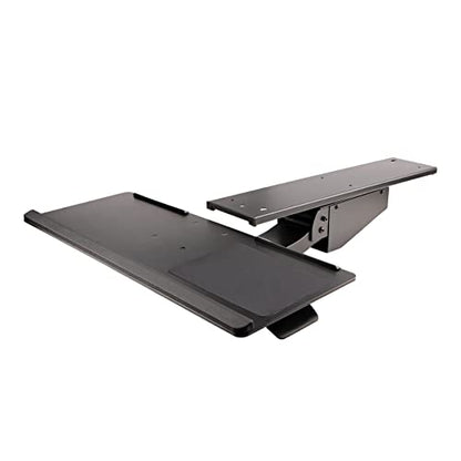 StarTech Under Desk Keyboard Tray, 10" x 26" Platform (KBTRAYADJ2) | Full Motion & Height Adjustable Keyboard and Mouse Tray, Mount Computer, Pad Wrist Rest - style: Full Motion