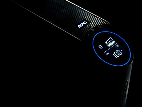 APC Back-UPS Pro Gaming UPS 1500VA/900W Pure Sine Wave UPS, BGM1500B-US - color: Midnight