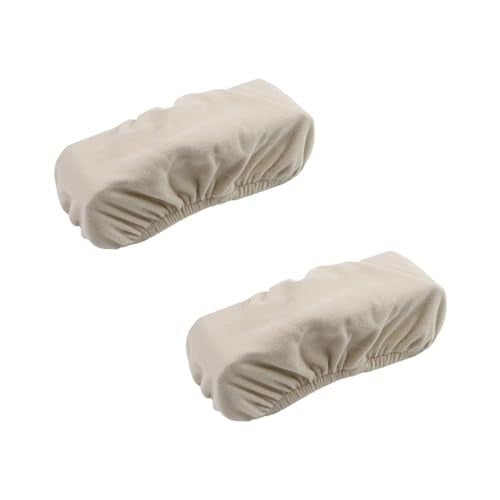Office Chair Armrest Covers Washable Armchair Slipcovers (Khaki) | Stretchable Armrest Covers for Chairs Couch Sofa Furniture Protector Washable nd Removable Armchair Slipcovers for Recliner - color: Khaki