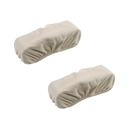 Office Chair Armrest Covers Washable Armchair Slipcovers (Khaki) | Stretchable Armrest Covers for Chairs Couch Sofa Furniture Protector Washable nd Removable Armchair Slipcovers for Recliner - color: Khaki