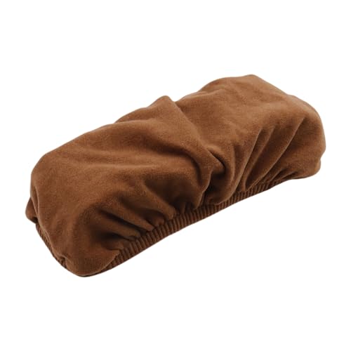 Office Chair Armrest Slipcovers Covers Pads (Brown) | Chair Cushions Armrest Backrest Protectors for Recliner Sofa - color: Brown