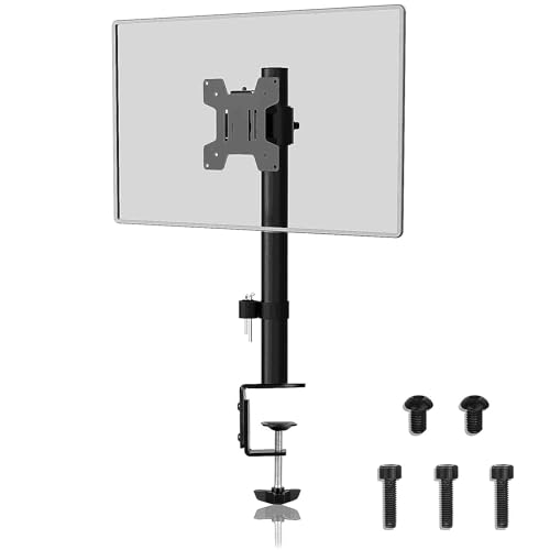 Suptek Single Monitor Mount, Adjustable Monitor Arm Desk Mount Stand for 1 / One Screen up to 32 inch Screen(MD9401) - size: Single Monitor Mount, style: Desk clamp