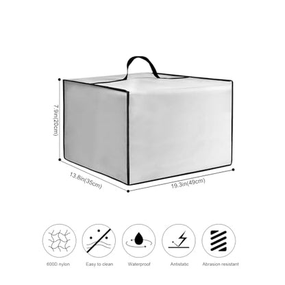 Waterproof Dust Cover for HP DeskJet 4255e/ DeskJet 4155e Printers | Anti-Static Waterproof Printer Covers,Universal Case Protector for Printers(Cover Only) - color: Silver