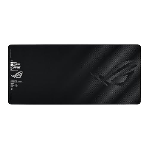 ASUS ROG Sheath II XXL Gaming Mouse Pad – 35.4” x 15.7”, Advanced Cooling Fabric, 1.5X Smoother Textile-Weave Surface, Flat-Stitched Durable Edges, Non-Slip Base - Black - color: Black, size: 35.4L x 15.7W inches