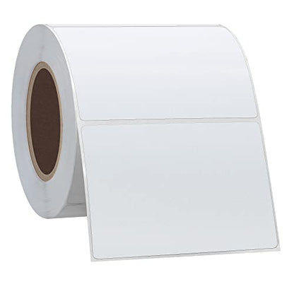 Hybsk 3x2 inch Direct Thermal Labels for Barcodes, Address, Compatible with Rollo Label Printer & Zebra Desktop Printers (3"x2",White) - color: 1 Roll White, size: 3"x2"