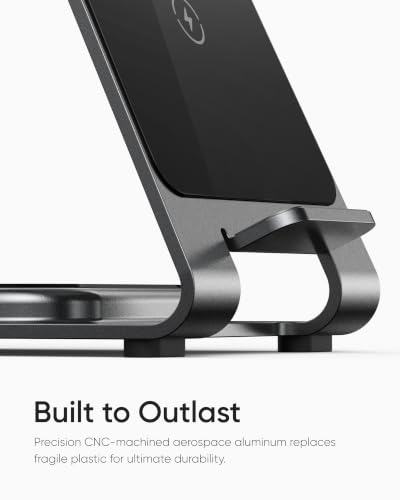 Intoval Aluminum 3 in 1 Wireless Charging Station for iPhone 17 16 15 14 13 12 11 Pro Max XR, Wireless Charger for Apple Watch 11 10 9 8 7 Ultra SE 3 2, Phone Charger for AirPods 4 Pro 2 3 (Lavender) - color: Lavender