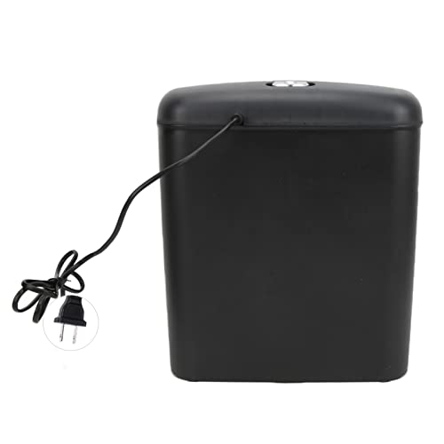 NDNCZDHC 6 Sheet Paper Shredder for Home Office Use, Strip Cut Micro Cut Paper Shredder with 10L Bin, Heavy Duty Office Small Shredder