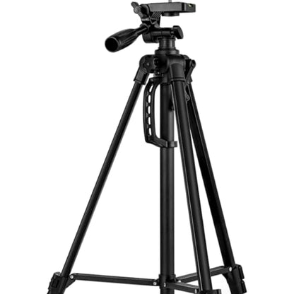 EMEET PIXY Wireless 4K Dual-Lens AI Tracking PTZ Streaming Camera Tripod Stand, 55.5in Tall Adjustable Floor Mount