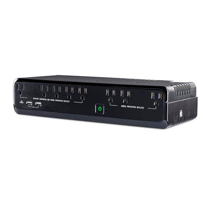 CyberPower SL700U Standby UPS Battery Backup and Surge Protector | Surge Protector, 700VA/370W, 8 Outlets, Slim Profile, UL Certified - size: 700VA, style: Slim