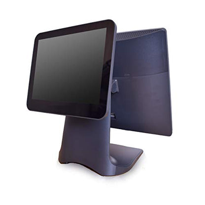 Retail Point of Sale System - Includes Touchscreen PC, POS Software (CRE Monthly), Receipt Printer, Barcode Scanner, Cash Drawer, and LCD Customer Display - size: Add: LCD Display