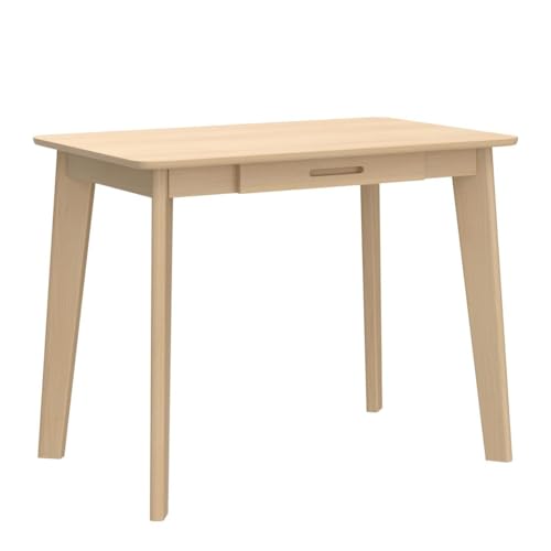 IOTXY Solid Wood Writing Desk - Home Office Laptop Computer Table, Oak - color: Oak, size: 80CM