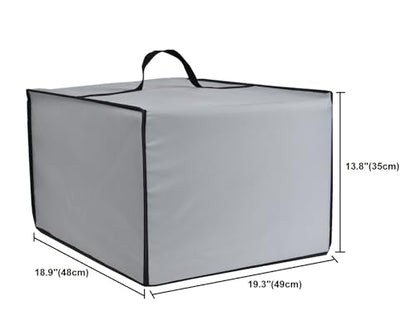 Heavy Duty Antistatic Waterproof Nylon Fabric Printer Dust Cover sleeve,Compatiable with HP Color LaserJet Pro M283fdw/MFP 3301fdw/MFP 4301fdw/4301fdn Wireless All-in-One Laser Printer (Silver Grey) - color: Silver Grey