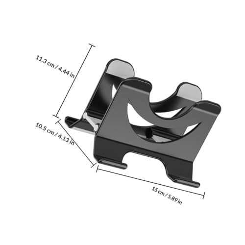 BESPORTBLE Universal Laptop Stand for Desk and Couch, Black Notebook Riser