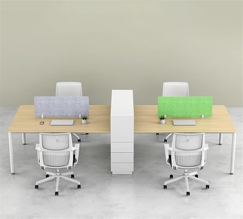 Desktop Privacy Panels23.6 L x 15.8" W Cubicle Partition Screens Office Privacy Dividers Noise Reduction Workstation Privacy Solutions Enhance Focus and Productivity - color: B, size: 23.6"L x 15.8"W