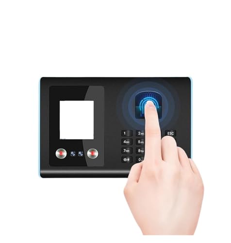 Fingerprint Time Clock, FA01 Attendance Machine Face+ Fingerprint+Password Employee Check-in Device Recognition Apparatus Punch Card Equipment,