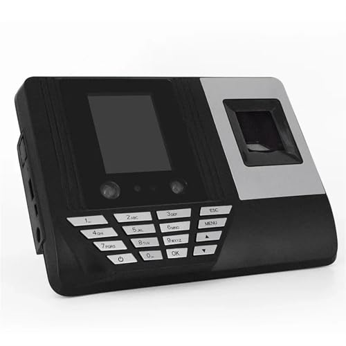 Biometric Face Fingerprint Time Attendance Clock Machine U Disc Recorder Employee Checking-in