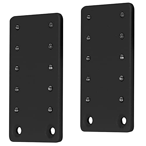 VIVO Black Height Adjustment Kit Brackets for Keyboard Trays, MOUNT-KB5SP