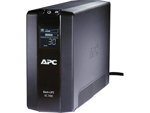 APC 700VA/420W Backup Battery UPS for Computers, Wi-Fi Routers | BR700G | Back-UPS for PCs & home electronics — battery backup, AVR, surge protection, compact design, User Replaceable Battery - size: 700VA