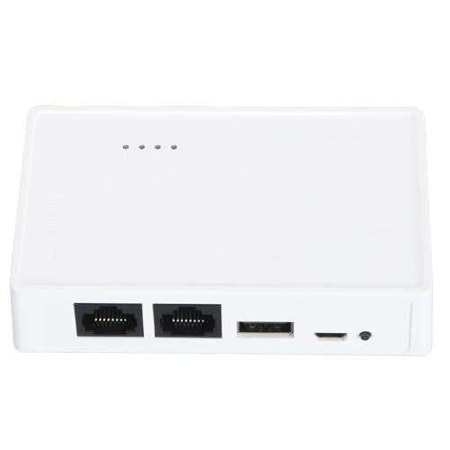 Pssopp 480Mbps Print Server, USB 2.0 Wireless Printer Server with LAN Bridge, MultiUser Support and Easy Setup for Home Office
