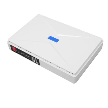 LICAEVEY Mini UPS 8800mAh Battery Backup Uninterruptible Power Supply for WiFi Router, DC Router Backup Battery, Protection for Modem Internet, Home Office Security System (US Plug)