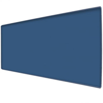 L&B Mercantile American Flag XXL Deskpad, Desk Mat for Computer Keyboard and Mouse – Patriotic USA Gaming Mousepad, Extra Long XL Mouse Pad for Laptop Office Desk. (Blue) - color: Blue