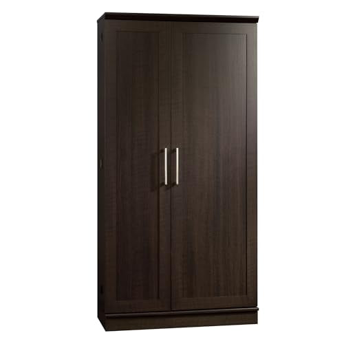 Sauder HomePlus Storage Cabinet/ Pantry cabinets, Dakota Oak finish - color: Dakota Oak