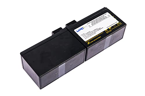 APCRBC162-UPC Replacement Battery for Back-UPS Pro 1350VA | Compatible with RBC162 & APC UPS Models: - BN1350M2, BN1350M2-CA, BN1375M2 | 24V 9Ah Sealed-Lead Acid Battery | Made in USA by UPC
