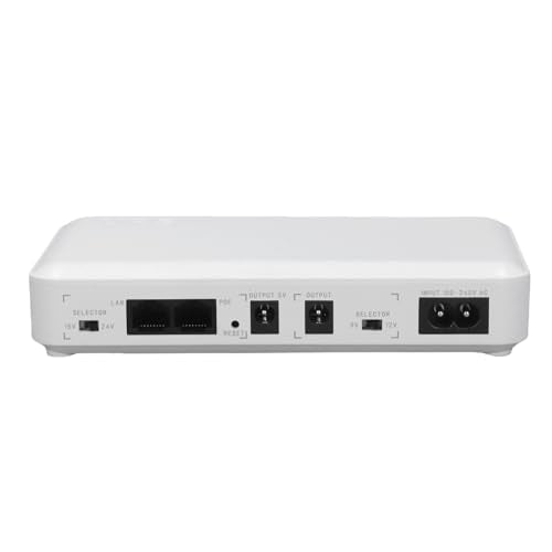 Mini UPS Battery Backup Uninterruptible Power Supply 8000mAh 5V 9V 12V POE 15V 24V Output for Router Modem