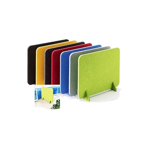 Desktop partition,Desk Privacy Divider, Desk Divider Acoustic, Desktop Privacy Panel Acoustic Partition, Reduce Noise and Visual Distractions, Home Offices Libraries Classroom(Blue,40x50cm) - color: Blue, size: 40x50cm