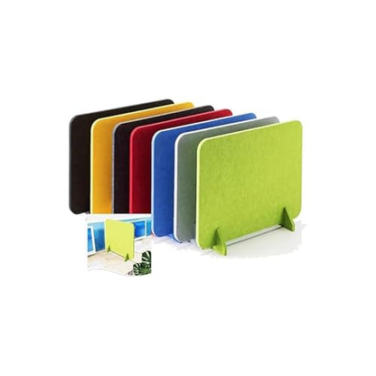 Desktop partition,Desk Privacy Divider, Desk Divider Acoustic, Desktop Privacy Panel Acoustic Partition, Reduce Noise and Visual Distractions, Home Offices Libraries Classroom(Blue,40x50cm) - color: Blue, size: 40x50cm