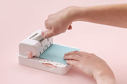 We R Disc Cinch Book Binding Tool-White/Pink - style: Disc Cinch