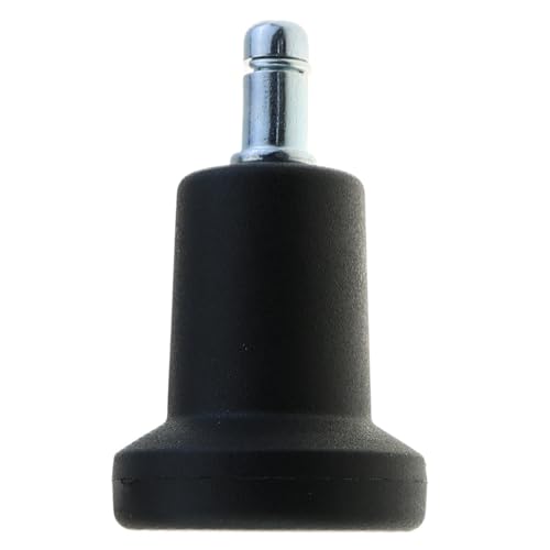 MEETOOT 5-Pack Bell Glides Replacement for Office Chair Wheels, Office Chair Wheel Stoppers, Bell Glides with Independent Self-Adhesive Pads (Tall Type)