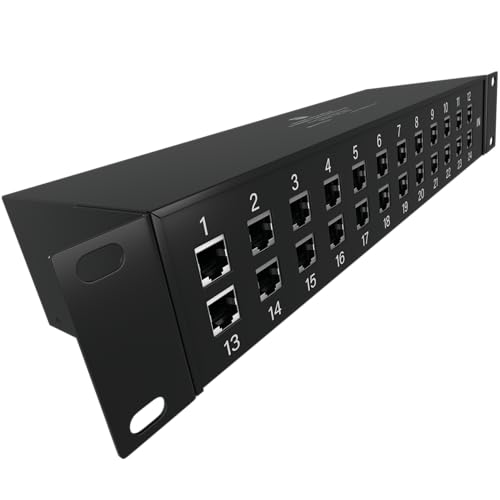 24 Port Rackmount Ethernet Surge Protector - Tupavco TP224